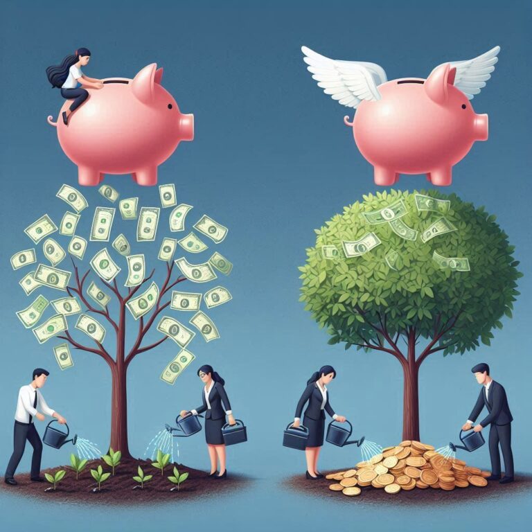 Jakie są różnice między inwestowaniem a oszczędzaniem?