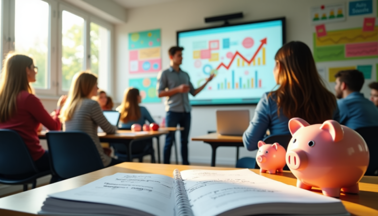 Edukacja finansowa w szkole średniej.