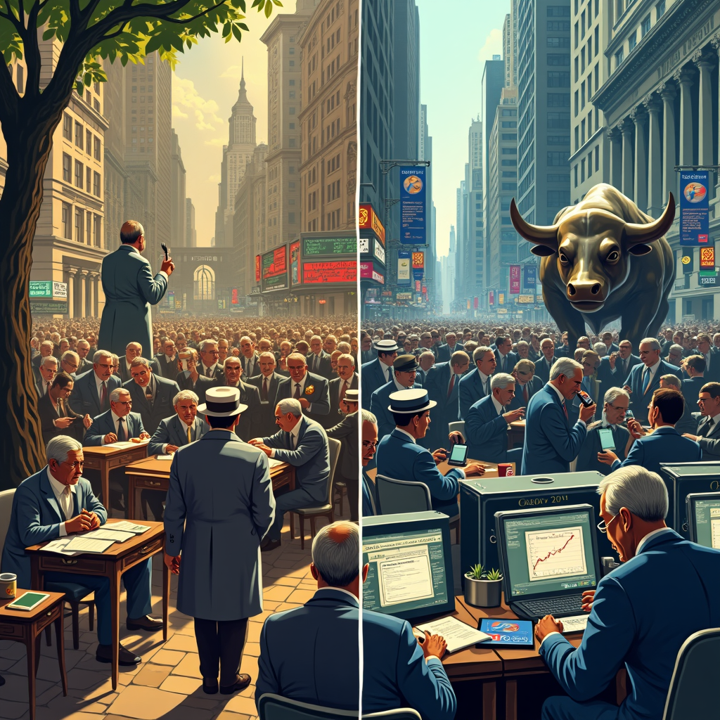 Historia giełdy w USA.